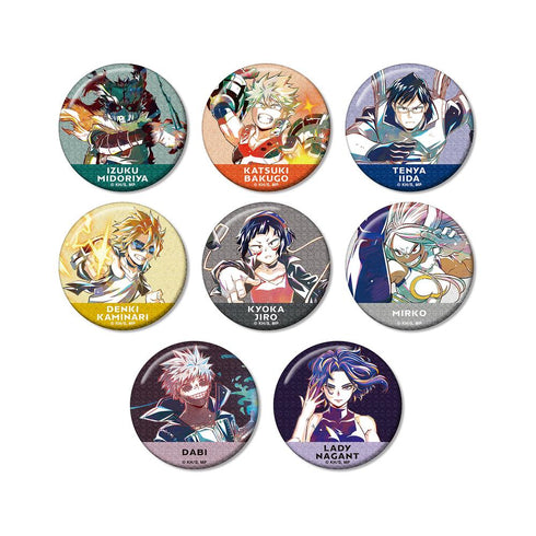 『僕のヒーローアカデミア』トレーディング Ani-Art 第8弾 グリッター缶バッジ ver.B(単位/BOX)